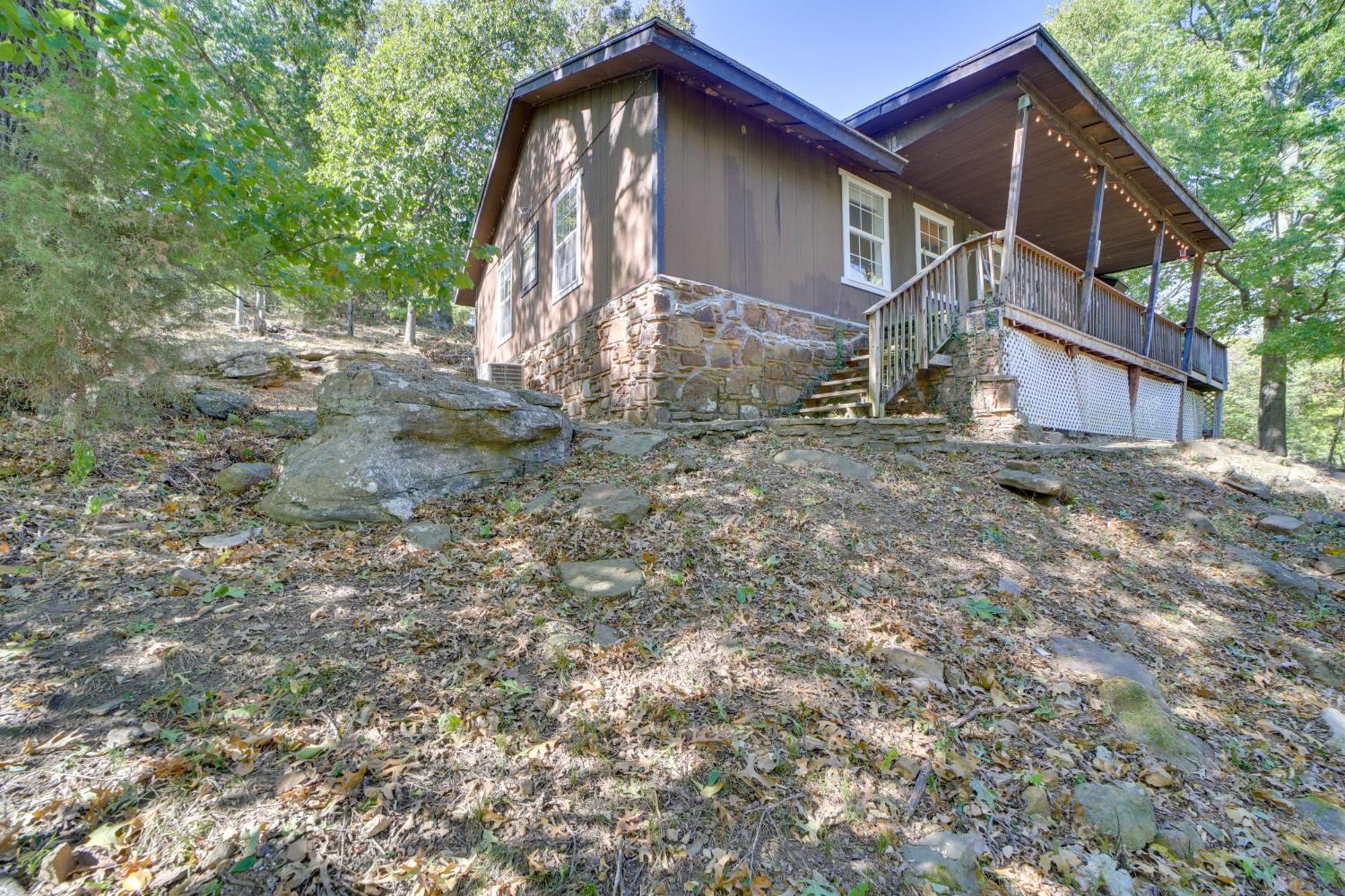 Secluded Vian Retreat Close To Tenkiller Lake Exterior photo